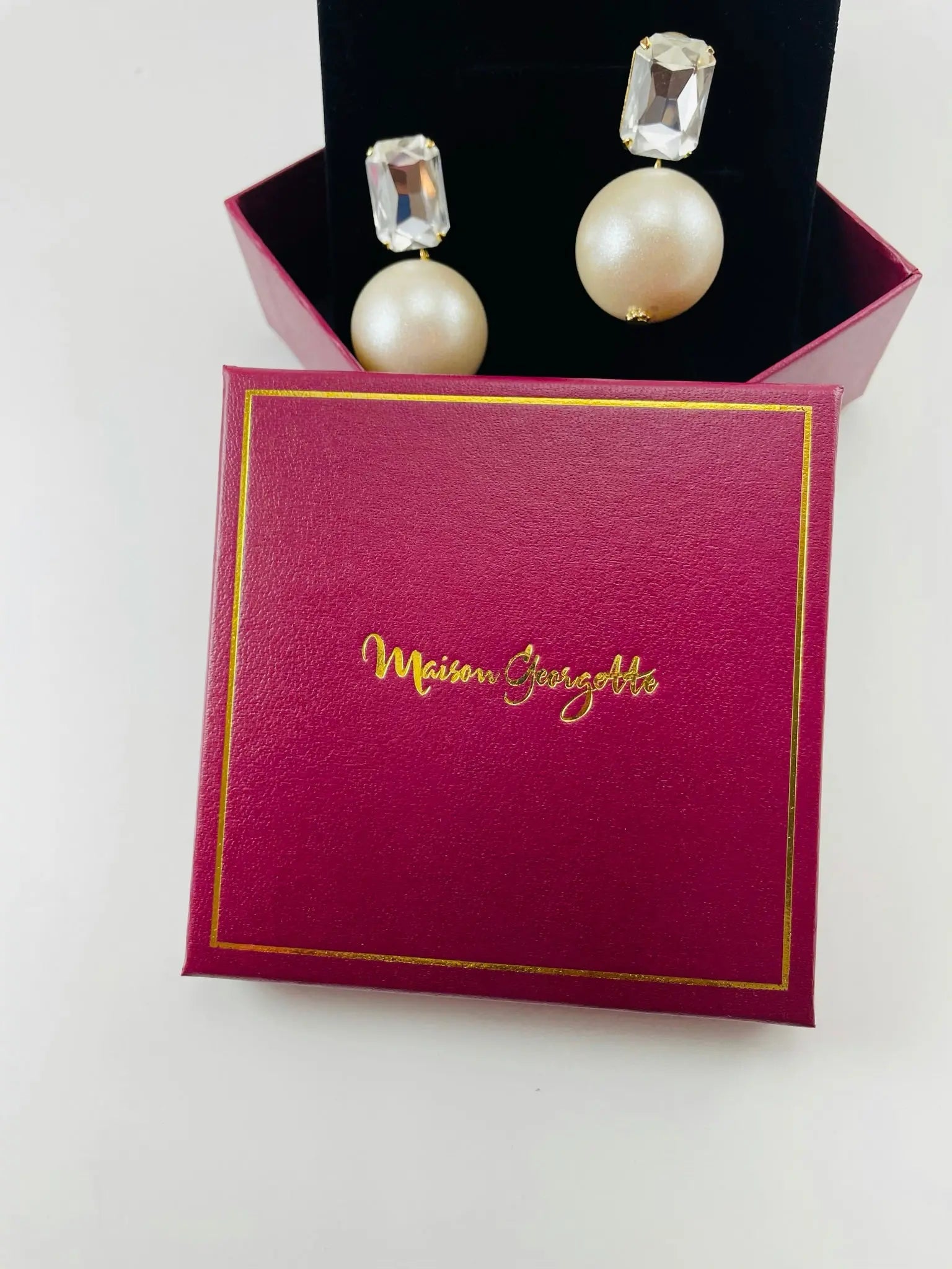 Dana Teardrop Earring - Maison Georgette statement earring jewelry