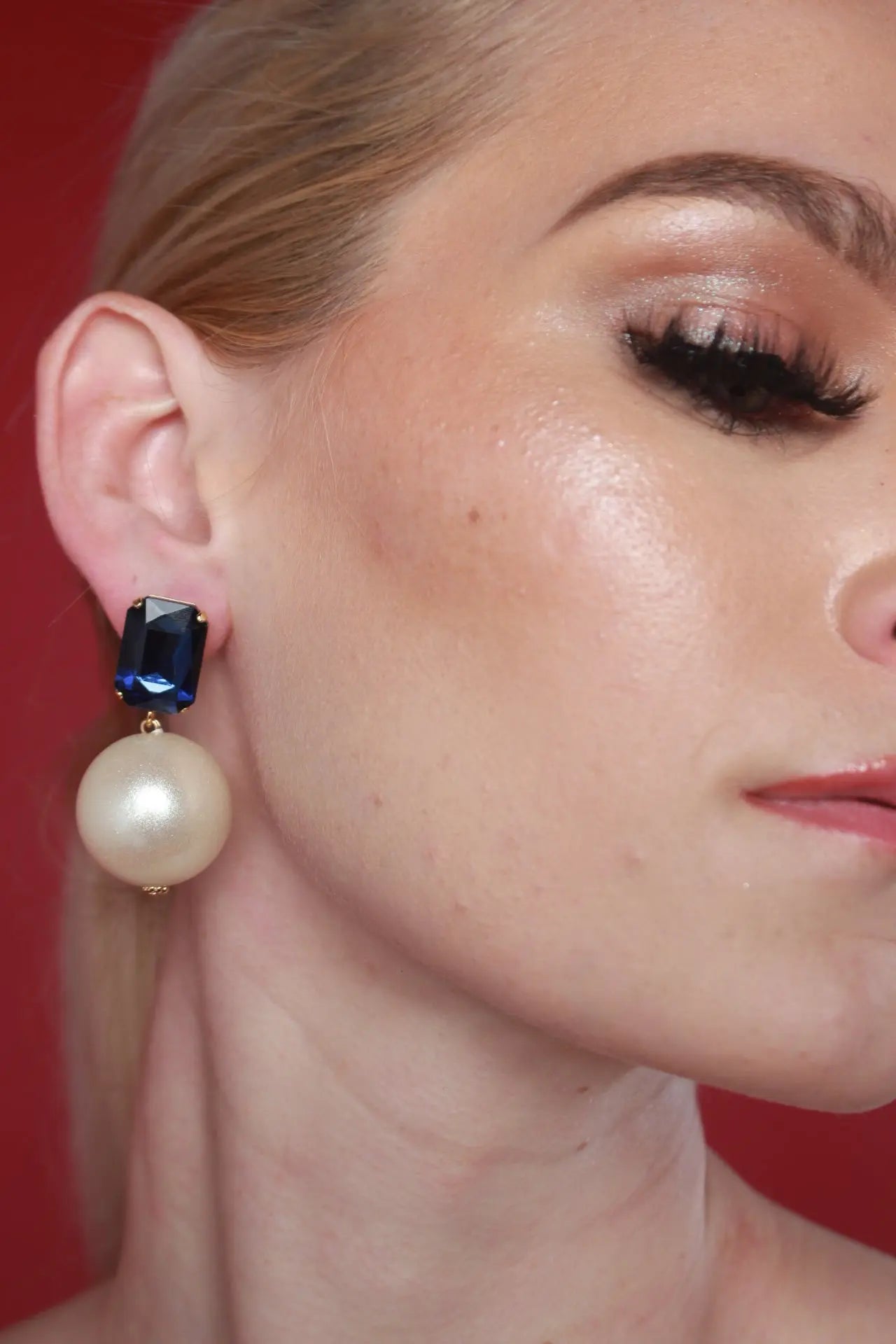 Dana Teardrop Earring - Maison Georgette statement earring jewelry