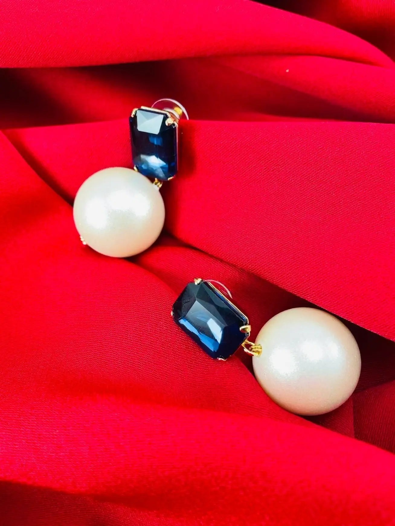 Dana Teardrop Earring - Maison Georgette statement earring jewelry