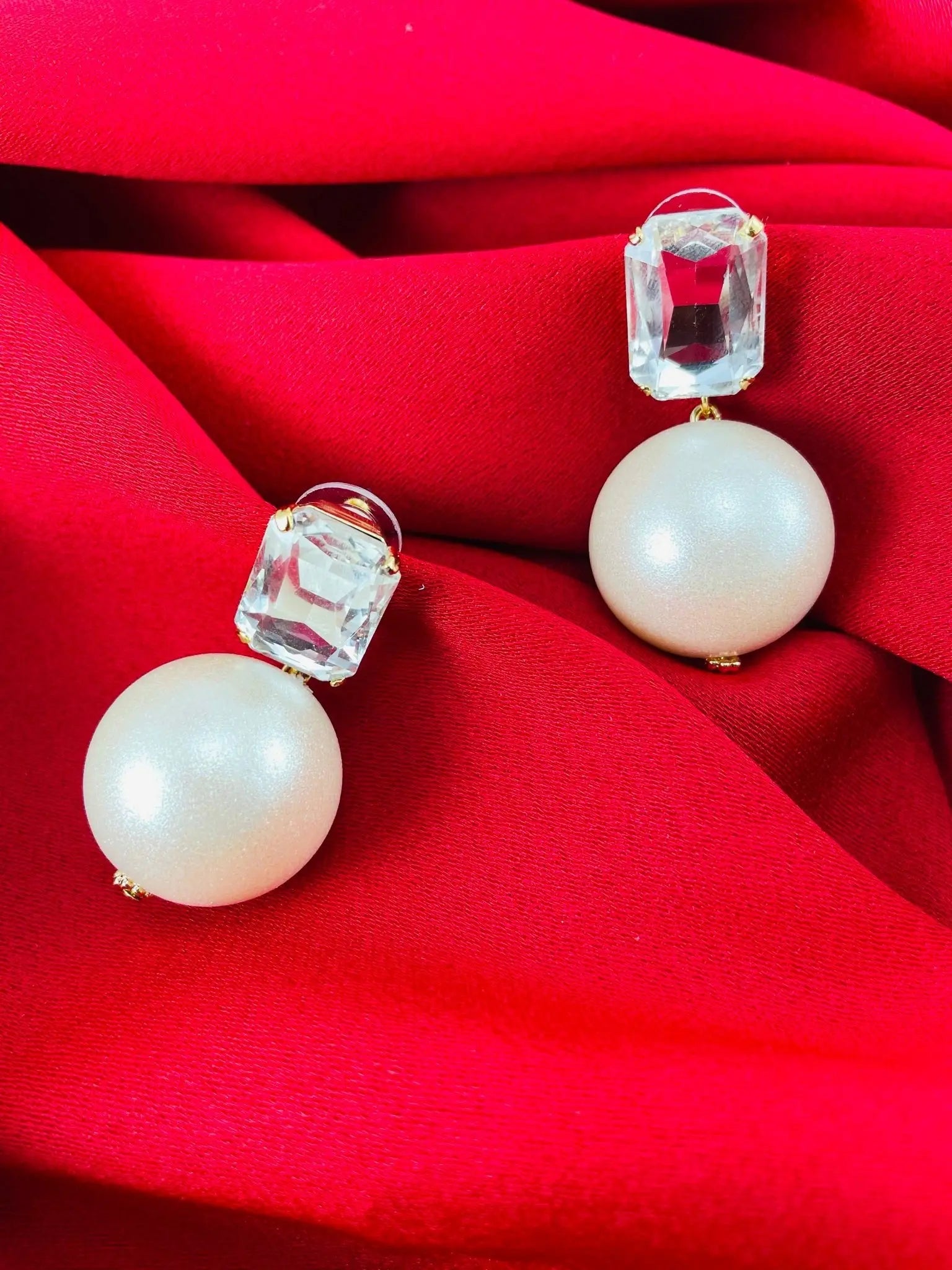 Dana Teardrop Earring - Maison Georgette statement earring jewelry