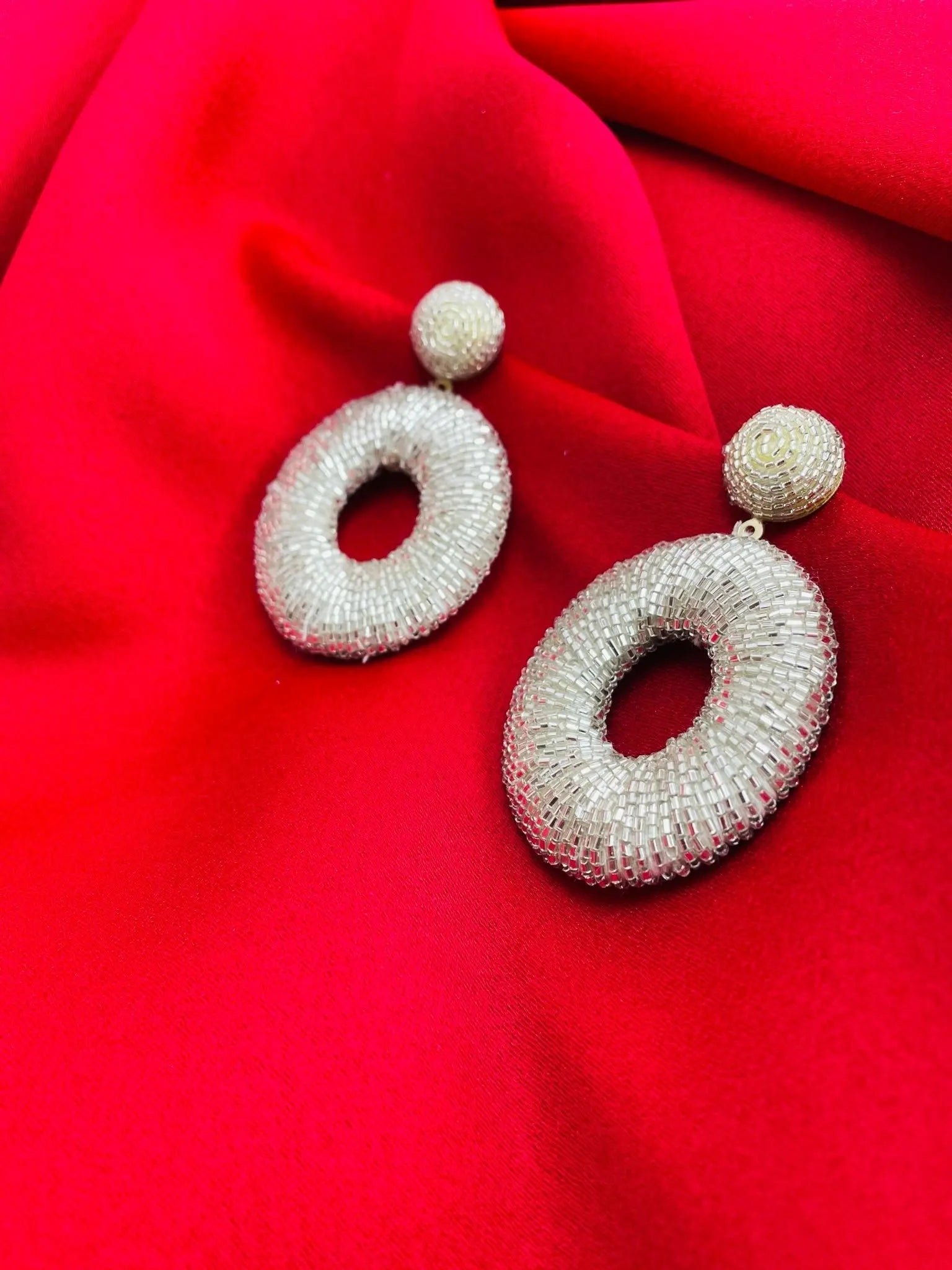 Eve Sequin Earring - Maison Georgette statement earring jewelry