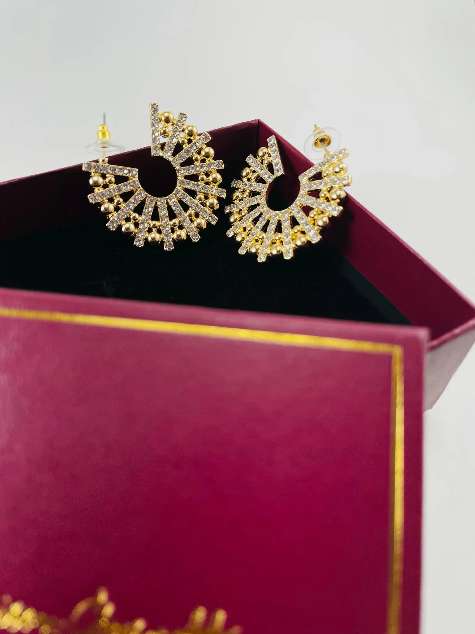 Jasmine Mod Hoop Earring Product vendor