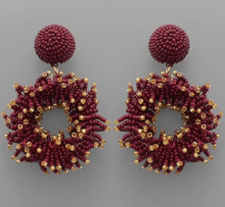 Jerri Drop Hoop Earring Product vendor