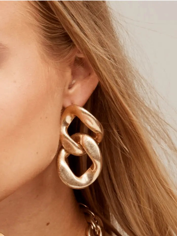 Ken Metal Link Earring Product vendor